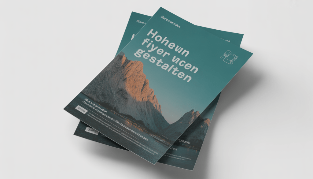 Hochwertige Flyer gestalten – Design & Druck Tipps für professionelle Ergebnisse
